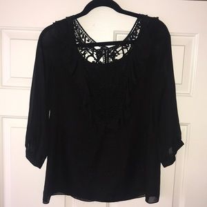 Black date night top!